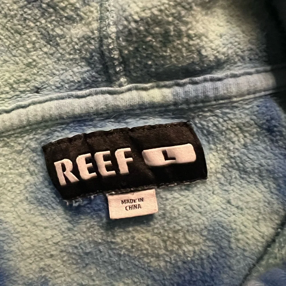 Reef Blue Tie-Dye Hoodie 🤙🏽